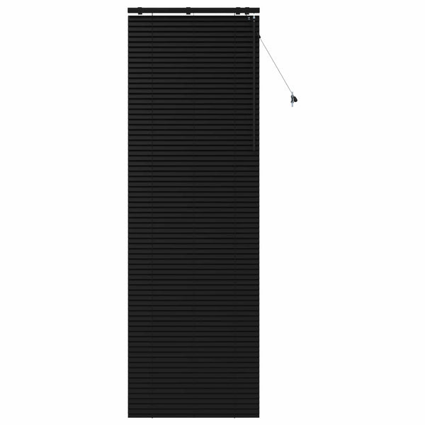 Venezia-verho Musta 90 x 250 cm 35 mm Massiivinen Paulownia-puu