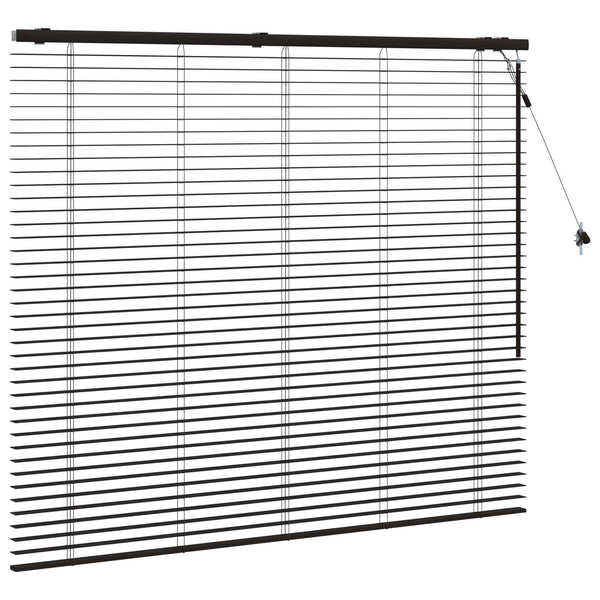 Venezia-verho Tumma ruskea 145 x 130 cm 35 mm
