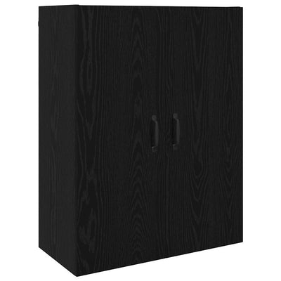 Henkarikaappi Musta tammi 69.5 x 34 x 90 cm Tekninen puu