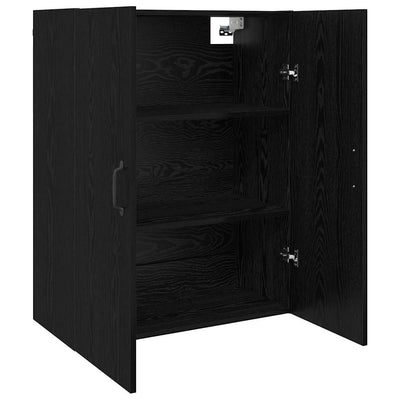 Henkarikaappi Musta tammi 69.5 x 34 x 90 cm Tekninen puu