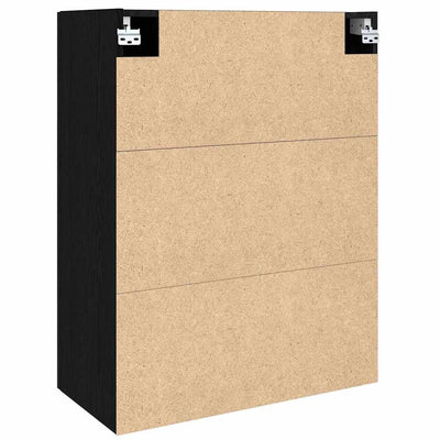Henkarikaappi Musta tammi 69.5 x 34 x 90 cm Tekninen puu