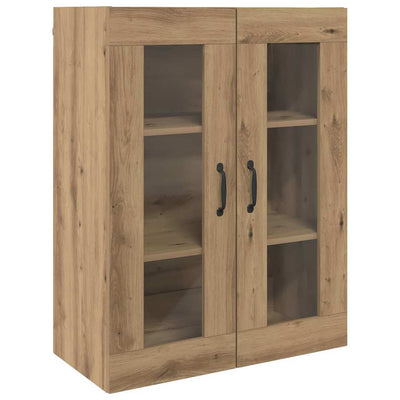Ruskea rikkaita seinäkaappi Mikaila 69.5x34x90cm (puinen)