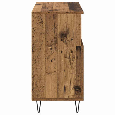 Sivupöytä Vanha puu 60 x 35 x 70 cm Tekninen puu