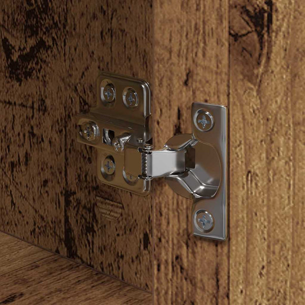 Yöpöytäkaappi Tekninen puu Vanha puu