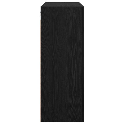Musta tammi seinäkaappi Fola 69.5x34x90cm (puinen)