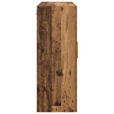 Ruskea seinäkaappi Teodoreanu 69.5x34x90cm (puinen)