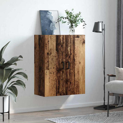 Ruskea seinäkaappi Randus 69.5x34x90cm (puinen)