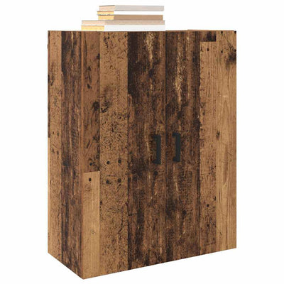 Ruskea seinäkaappi Randus 69.5x34x90cm (puinen)