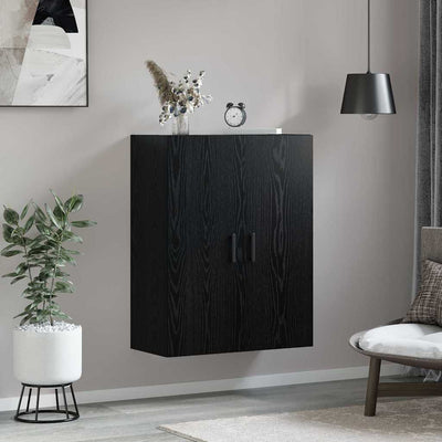 Musta tammi seinäkaappi Nervin 69.5x34x90cm (puinen)