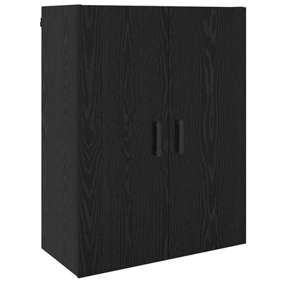 Musta tammi seinäkaappi Nervin 69.5x34x90cm (puinen)