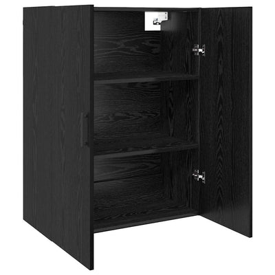 Musta tammi seinäkaappi Nervin 69.5x34x90cm (puinen)
