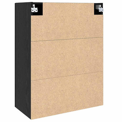 Musta tammi seinäkaappi Nervin 69.5x34x90cm (puinen)