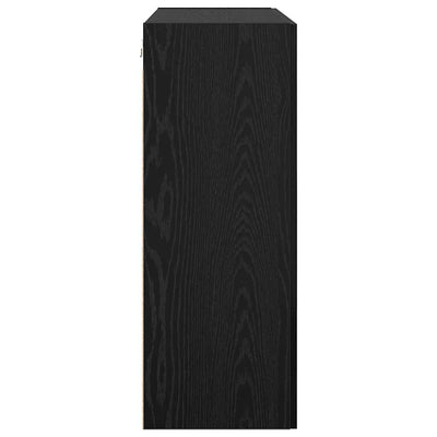 Musta tammi seinäkaappi Nervin 69.5x34x90cm (puinen)