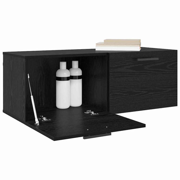 Seinäkaappi 100 x 36.5 x 35 cm Tekninen puu Musta tammi