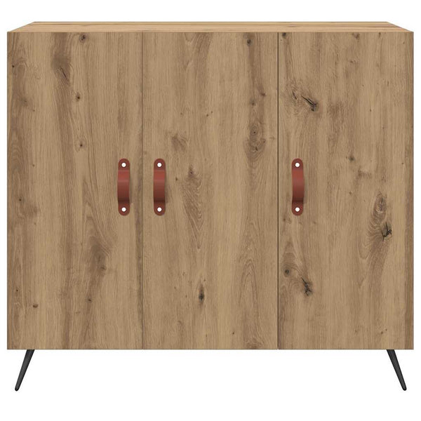 Sivupöytä 90 x 34 x 80 cm Ruskea Tekninen puu
