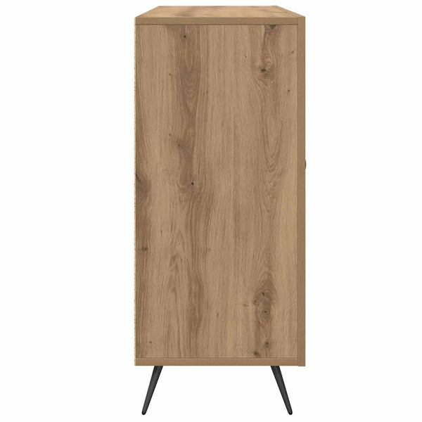 Sivupöytä 90 x 34 x 80 cm Ruskea Tekninen puu