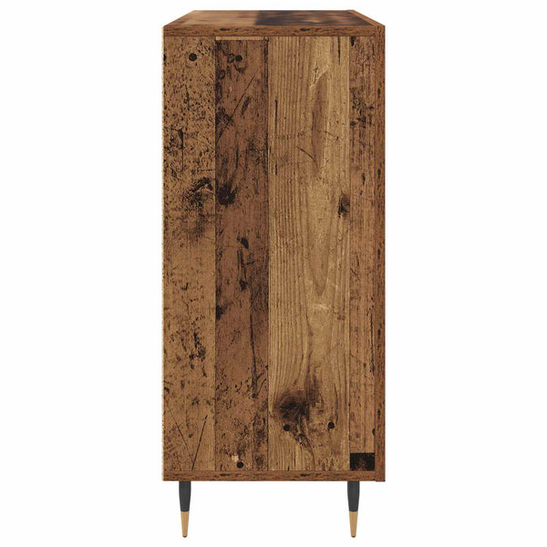 Sivupöytä Vanha puu 90 x 34 x 80 cm Tekninen puu