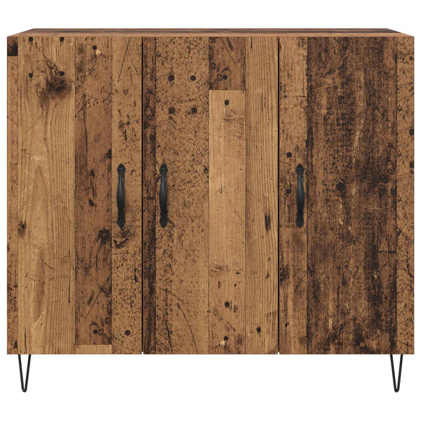Sivupöytä Vanha puu 90 x 32,5 x 80 cm Tekninen puu