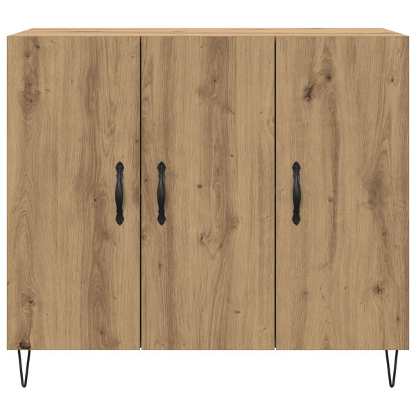 Sivupöytä Artisan tammi 90 x 32,5 x 80 cm Tekninen puu