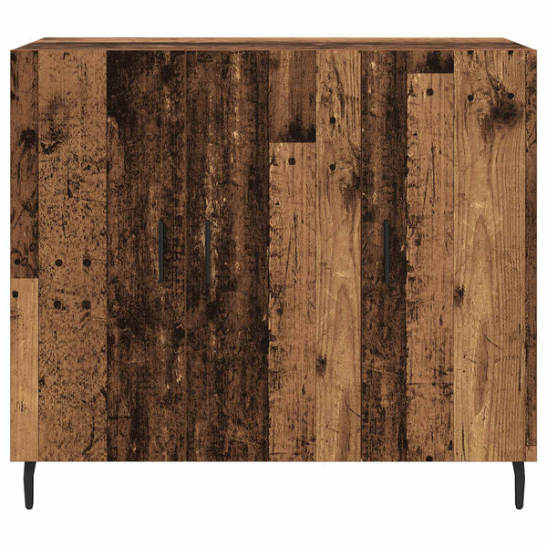 Sivupöytä Vanha puu 90 x 34 x 80 cm Tekninen puu