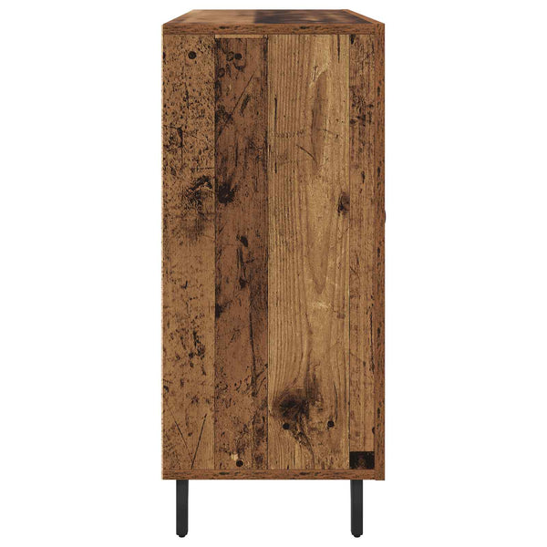 Sivupöytä Vanha puu 90 x 34 x 80 cm Tekninen puu