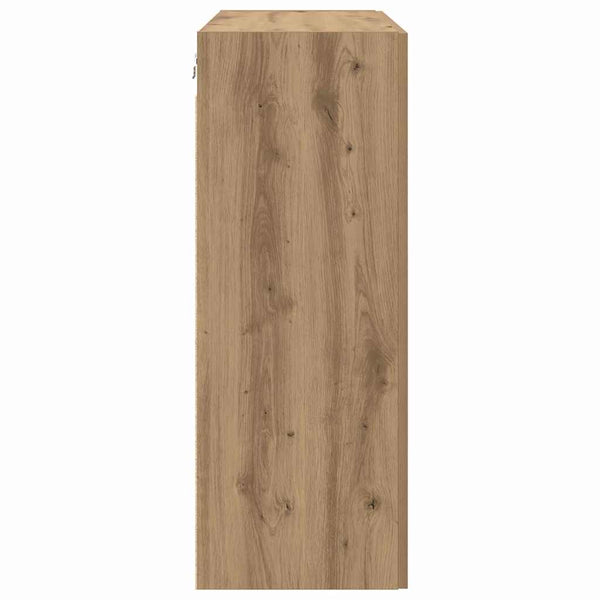 Ruskea sivupöytä 69.5 x 34 x 90 cm Tekninen puu