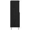 Korkea kaappi Musta 60 x 36 x 110 cm Tekninen puu
