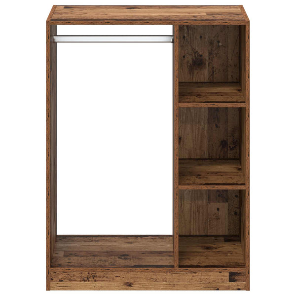 Vaatekaappi Vanha puu 77 x 48 x 102 cm Tekninen puu