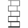 Kirjahylly 5 tasoa 70 x 24 x 161 cm Tekninen puu Musta tammi.