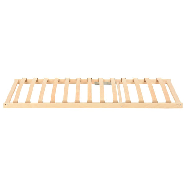 Sälepohja Ruskea 4FT Small Double Kiinteä pyökki