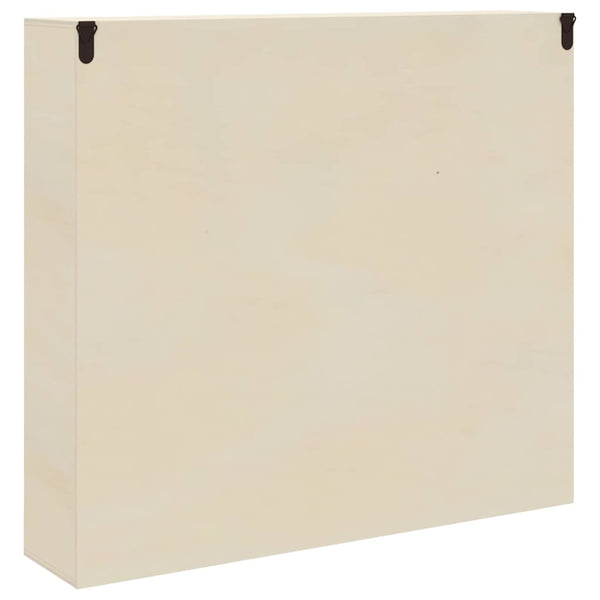 Seinädisplay-kaappi Seinäkiinnitettävä Beige 40 x 8,5 x 37 cm