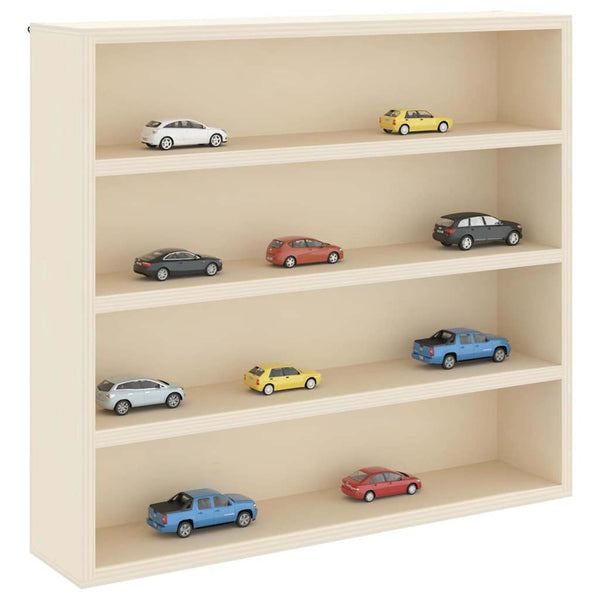 Seinädisplay-kaappi Seinäkiinnitettävä Beige 40 x 8,5 x 37 cm