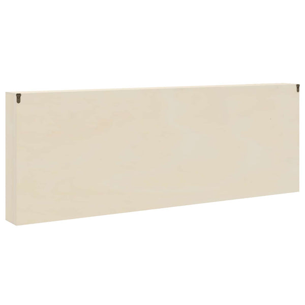 Seinädisplay-kaappi Seinäkiinnitettävä Beige 100 x 8,5 x 36 cm