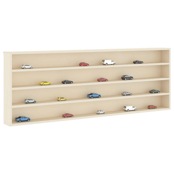 Seinädisplay-kaappi Seinäkiinnitettävä Beige 100 x 8,5 x 36 cm