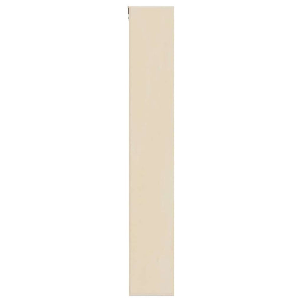 Seinädisplay-kaappi hyllyllä Beige 60 x 8,5 x 54 cm vaneri