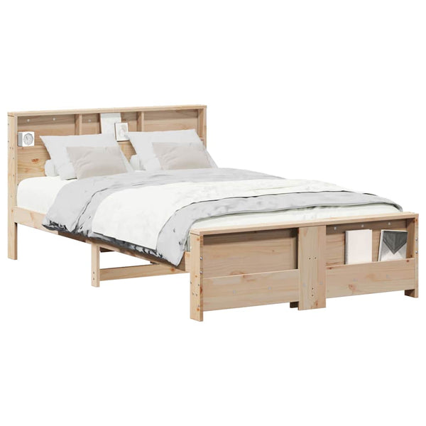 Sängyn runko päätyllä Ruskea 4FT Small Double Tekninen puu