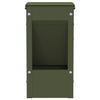 Kaninruokkija Oliivivihreä 12,5 x 12,5 x 25 cm
