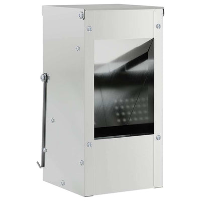 Kaninruokkija Hopea 12,5 x 12,5 x 25 cm Galvanoitu teräs