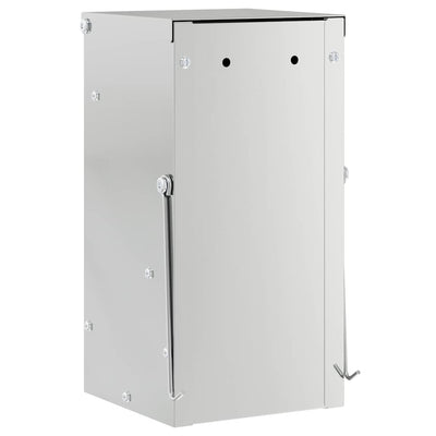 Kaninruokkija Hopea 12,5 x 12,5 x 25 cm Galvanoitu teräs