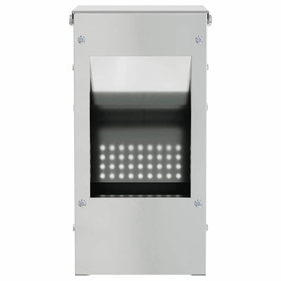 Kaninruokkija Hopea 12,5 x 12,5 x 25 cm Galvanoitu teräs