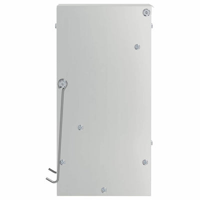 Kaninruokkija Hopea 12,5 x 12,5 x 25 cm Galvanoitu teräs