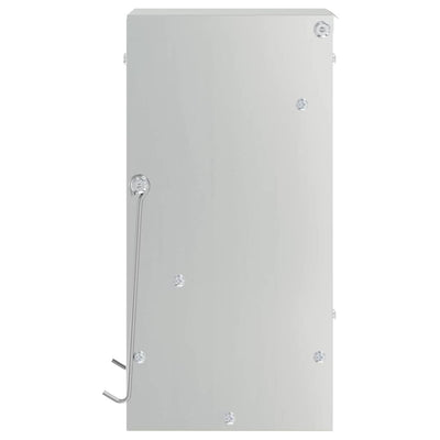 Kaninruokkija Hopea 20 x 12,5 x 25 cm Galvanoitu teräs