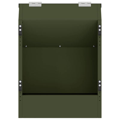 Kaninruokkija Oliivivihreä 64.5 x 25.5 x 45.5 cm