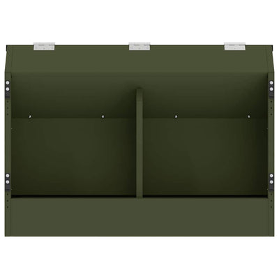 Kaninruokkija Oliivivihreä 64.5 x 25.5 x 45.5 cm