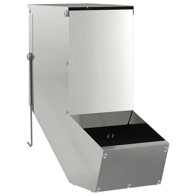 Kaninruokkija Hopea 17.5 x 26 x 28.5 cm Galvanoitu teräs