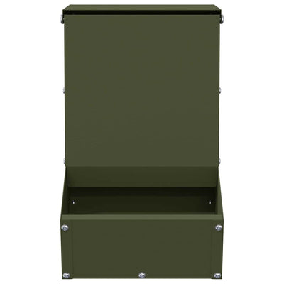 Kaninruokkija Oliivivihreä 17.5 x 26 x 28.5 cm
