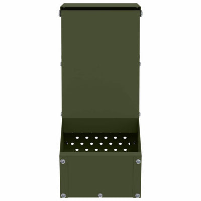 Kaninruokkija Oliivivihreä 12,5 x 26 x 28,5 cm