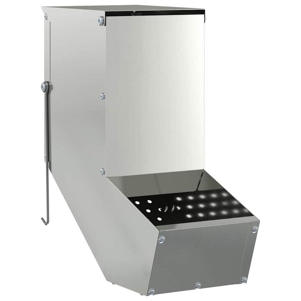 Kaninruokkija Hopea 12,5 x 26 x 28,5 cm Galvanoitu teräs