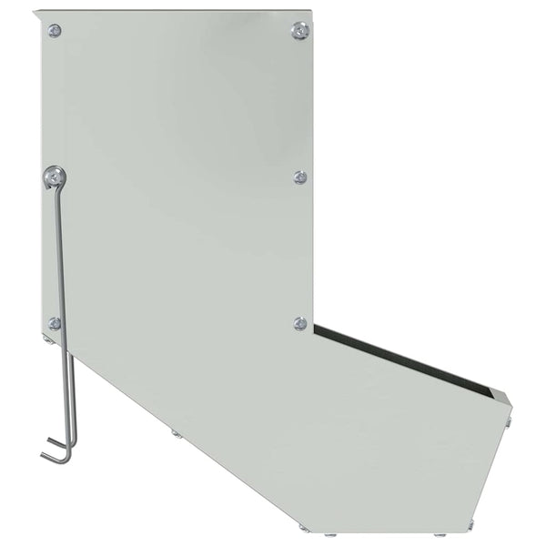 Kaninruokkija Hopea 12,5 x 26 x 28,5 cm Galvanoitu teräs