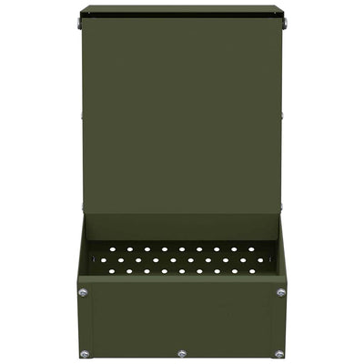 Kaninruokkija Oliivivihreä 17,5 x 26 x 28,5 cm